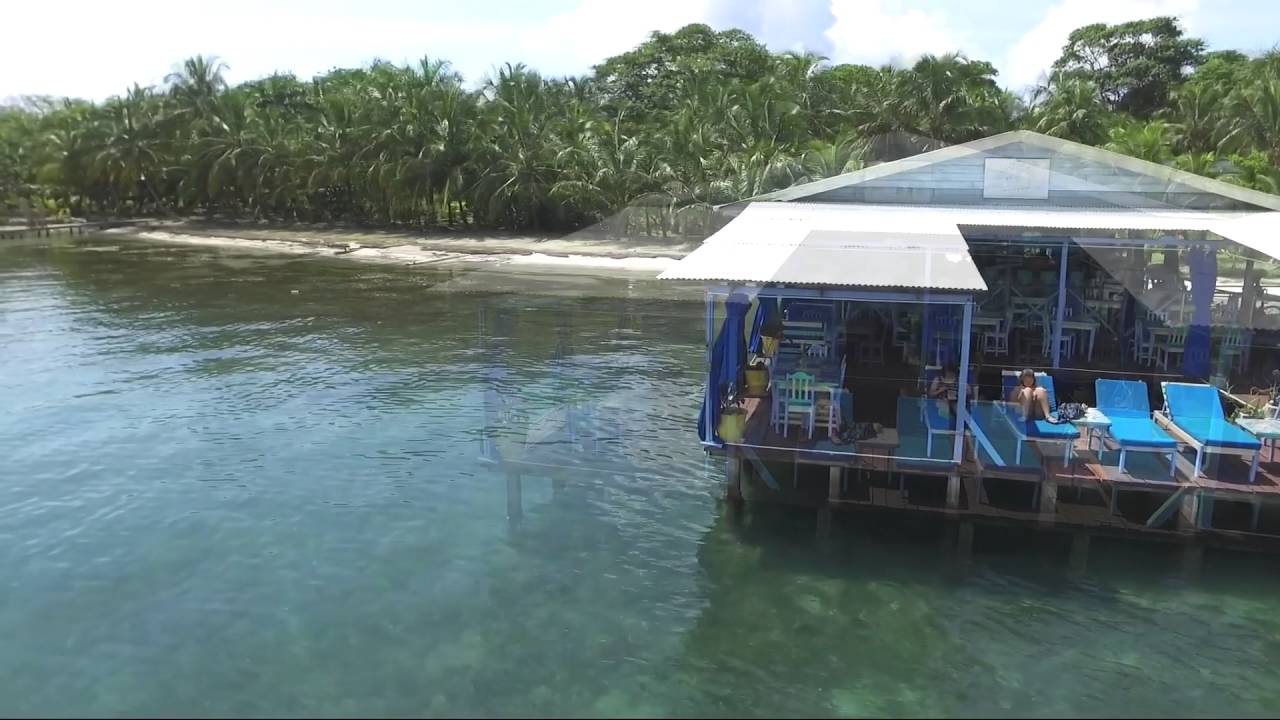 Cosmic Crab Resort from a Drone