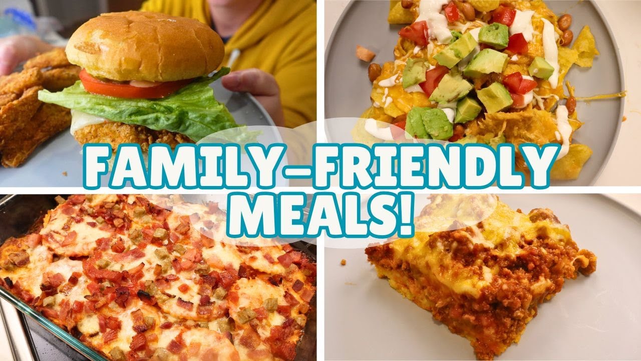 A Full Week of Easy Family Friendly Meals!