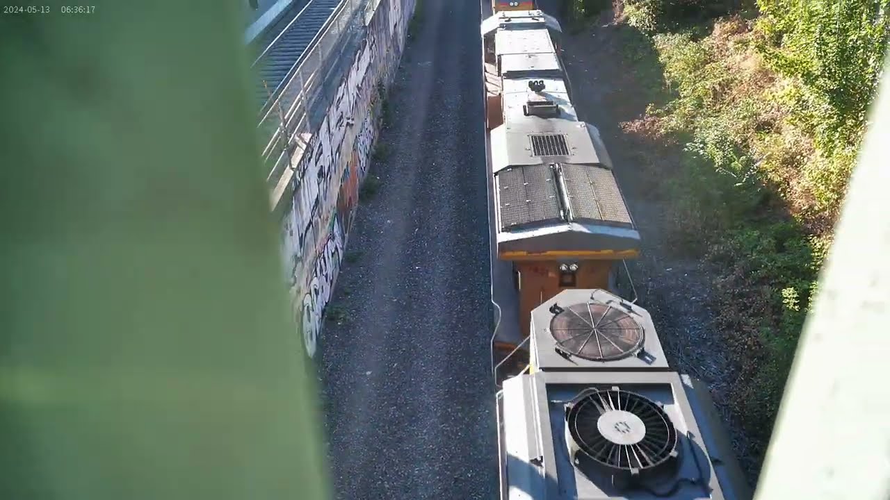 Union Pacific Train near the Hollywood/NE 42nd Ave. Max Stop of Portland, Or 9.26.25