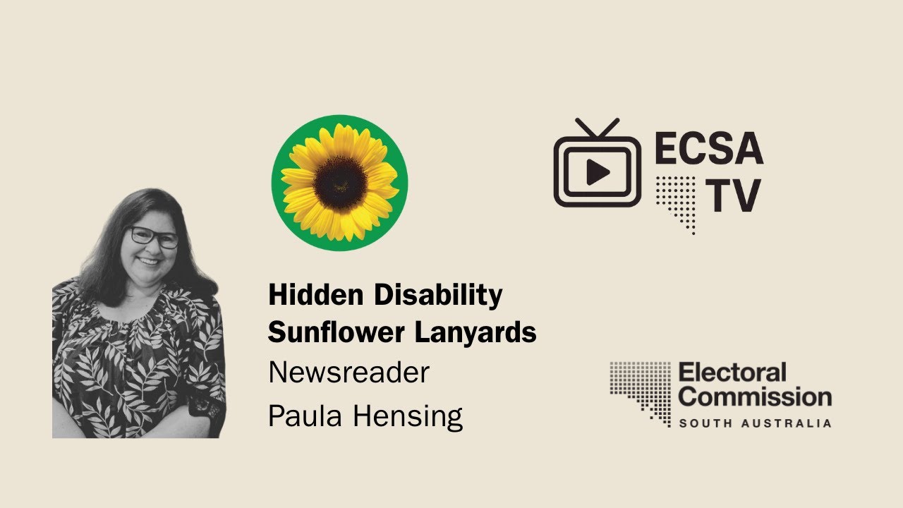 ECSA TV | Hidden Disability Sunflower Lanyard program