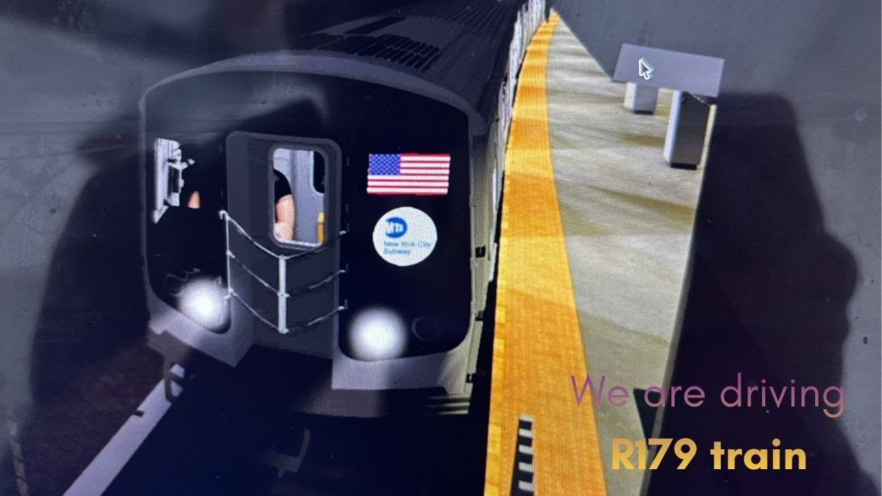 Driving the R179 Subway Train in NYC Transit Simulator