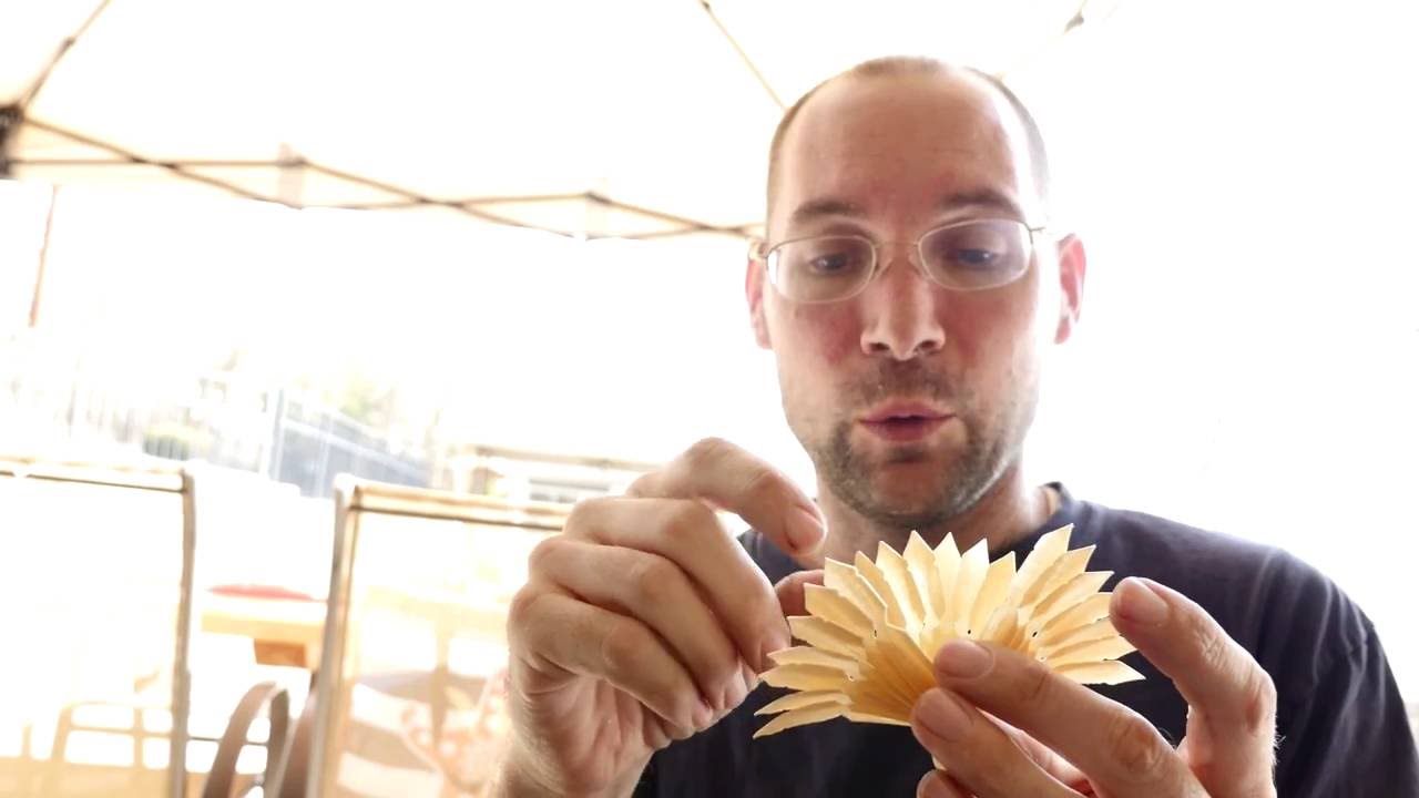 Fan Bird Carving