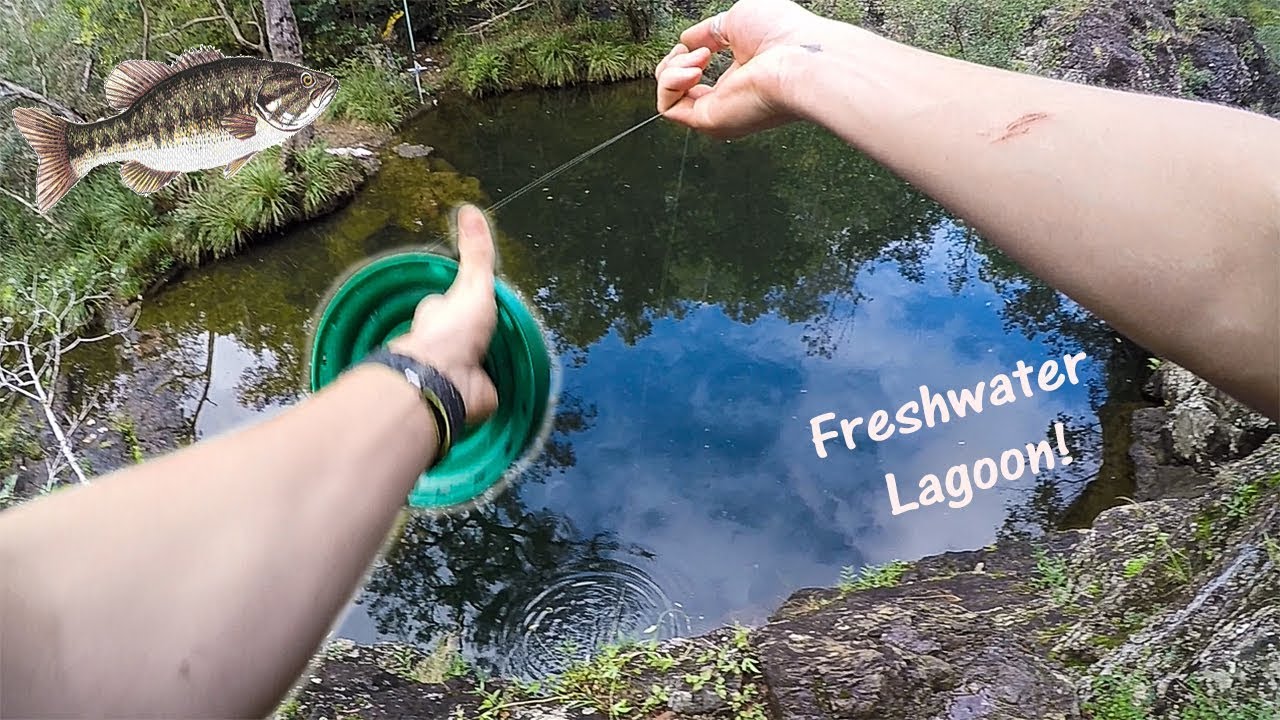 Freshwater Lagoon Catch N Cook! On A Hand Reel