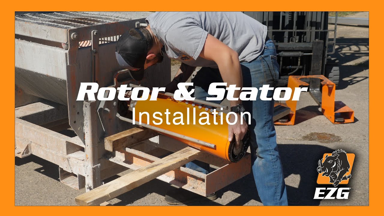 How to replace a stator on a Hog Pump