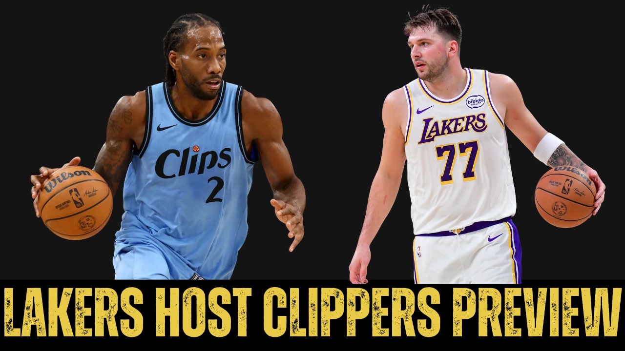 Lakers Host Clippers Preview | Big 3 Finally Together | The Lakers Are Kinda Good Defensively?