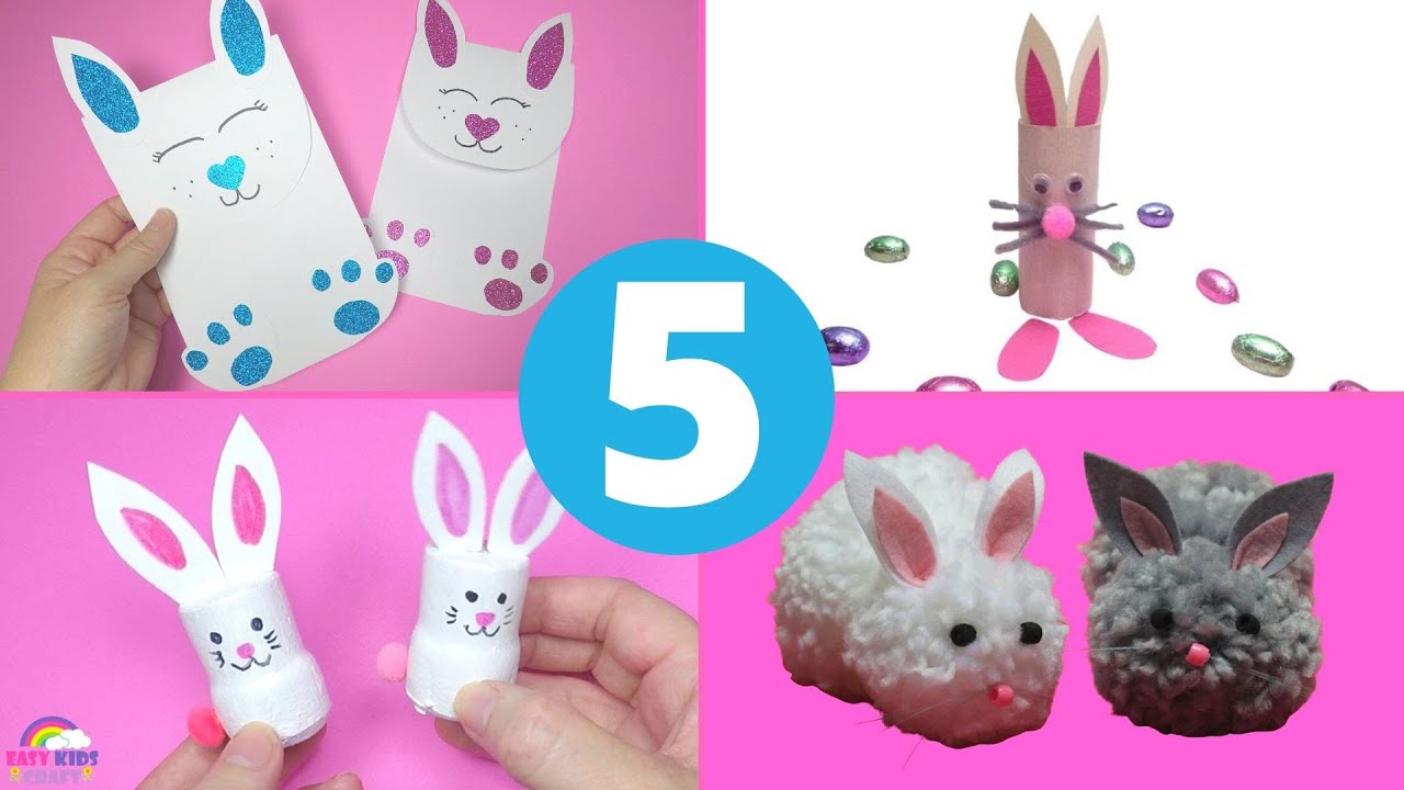 5 Bunny Craft Ideas | Easter and Spring Crafts to Make