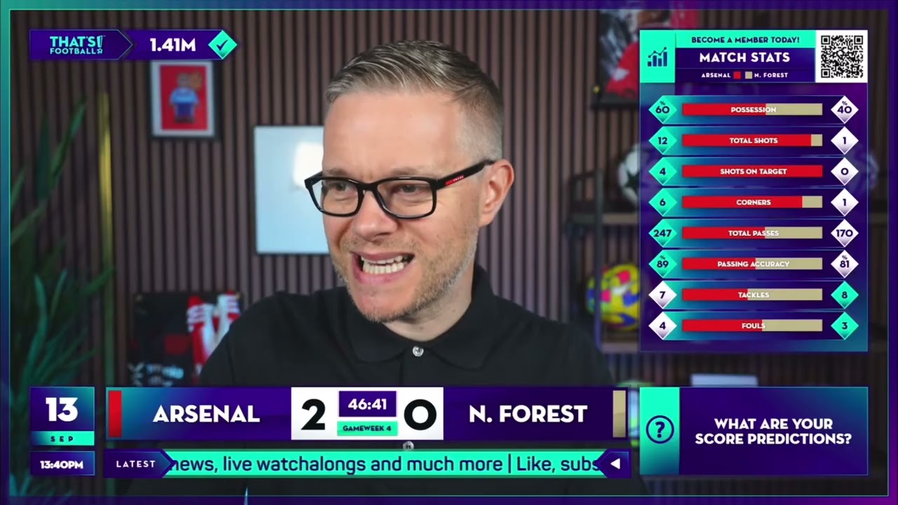 GOLDBRIDGE Best Bits | Arsenal 3-0 Nottingham Forest