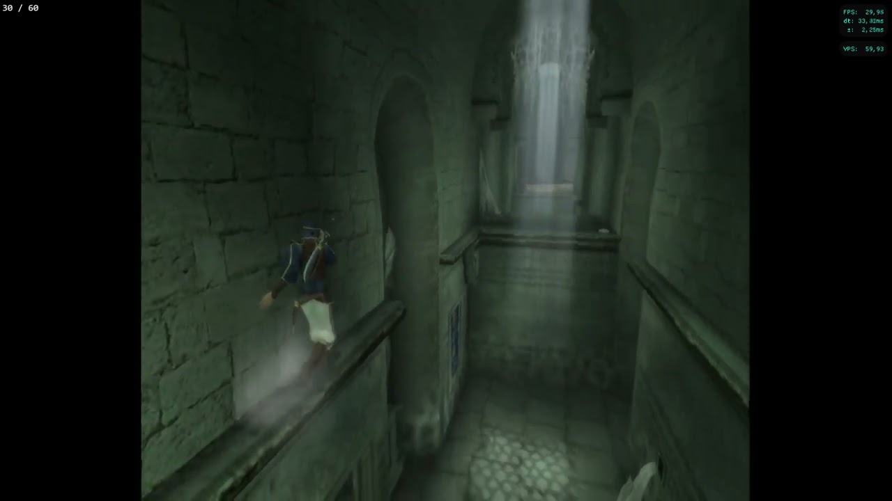 Prince of Persia: The Sands of Time, compare PS2, Gamecube, Xbox, PC and PS3 versions