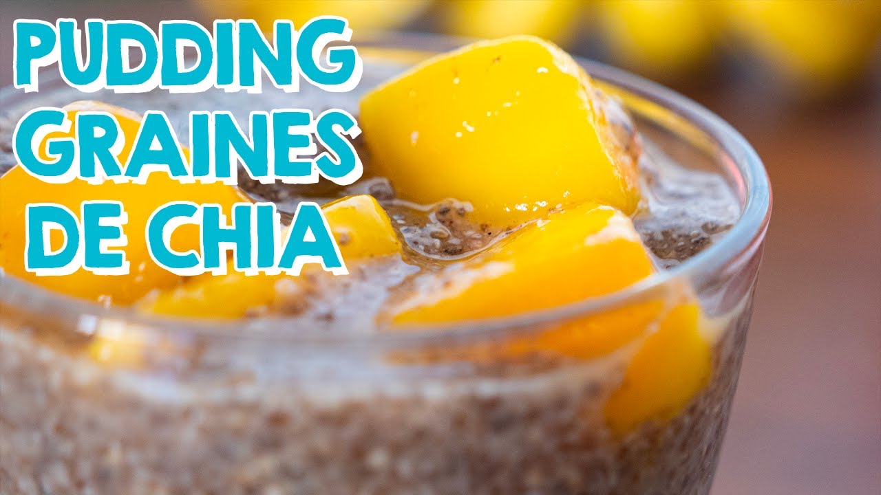 Recette de Noël Vegan #21 - Pudding de Graines de Chia à la Mangue | Petit Déj’ Healthy & Facile