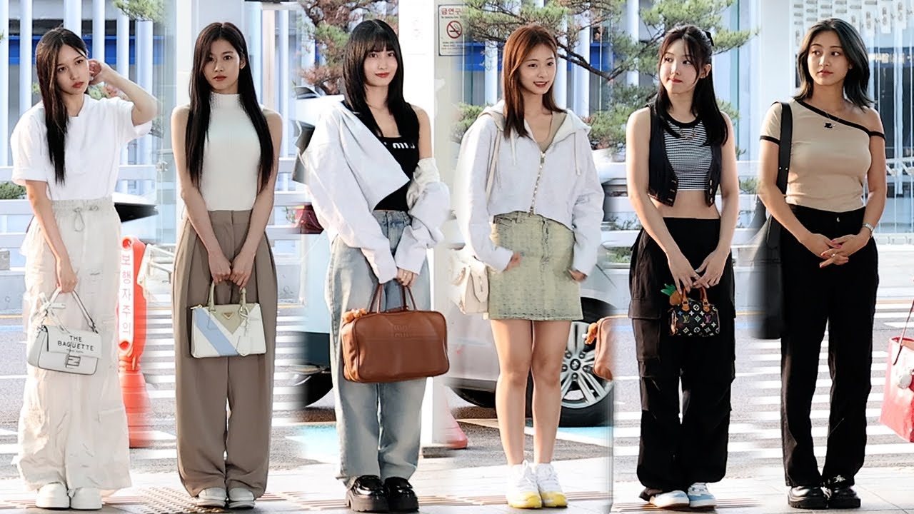 TWICE (트와이스) 출국 AIRPORT DEPARTURE 직캠 | 인천공항 • 230608