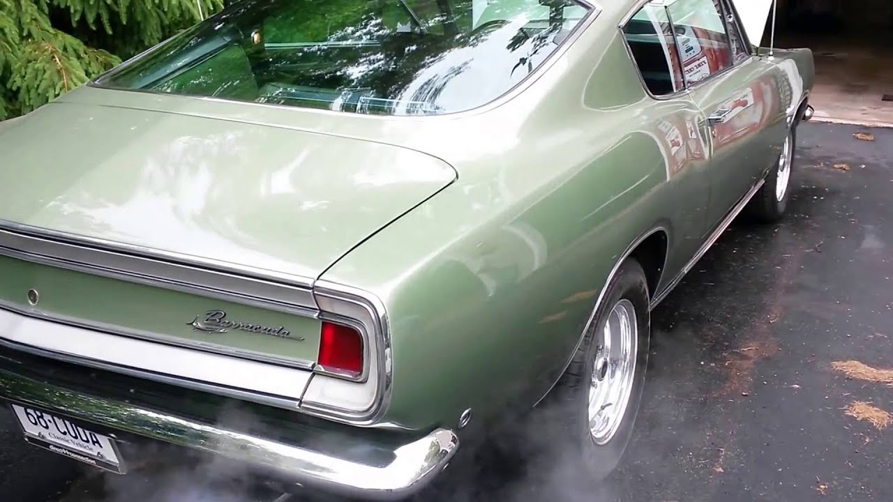 1968 Plymouth Barracuda 340 S #automobile #plymouth #cuda #mopar