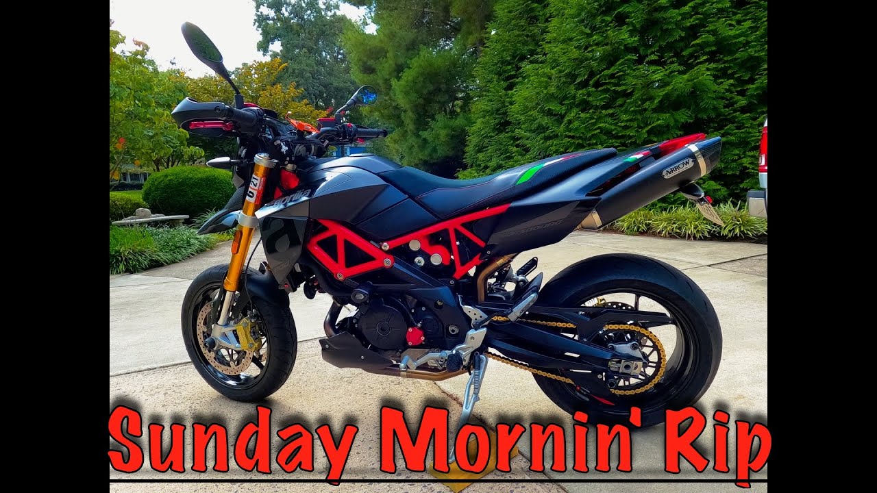 Aprilia Dorsoduro Ride w/Arrow Exhaust [RAW] High Quality Audio Only Gabro Racing Remapped