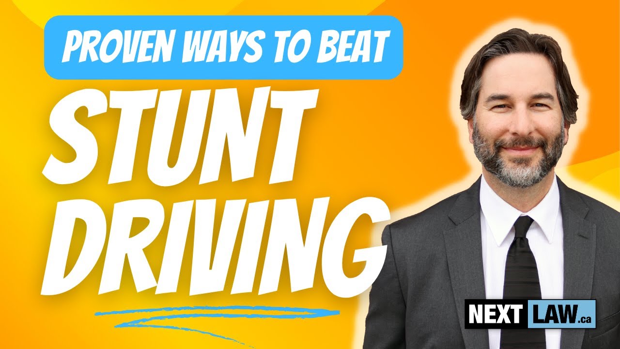Beat Stunt Driving Charge: 10 Secrets Ontario Legal Reps Won't Tell
