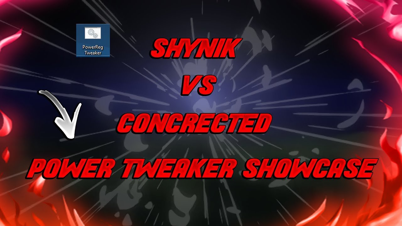 ✔️ Shynik vs Concrected ✔️ PowerReg v1 Release ✔️ Shop Updated Regedit & Tweaker