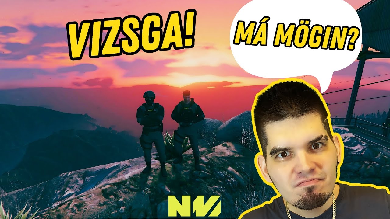 Vizsga És RAJTAÜTÉS! 🤯  | GTA V RP | NerdWise #nerdwise #gta #roleplay