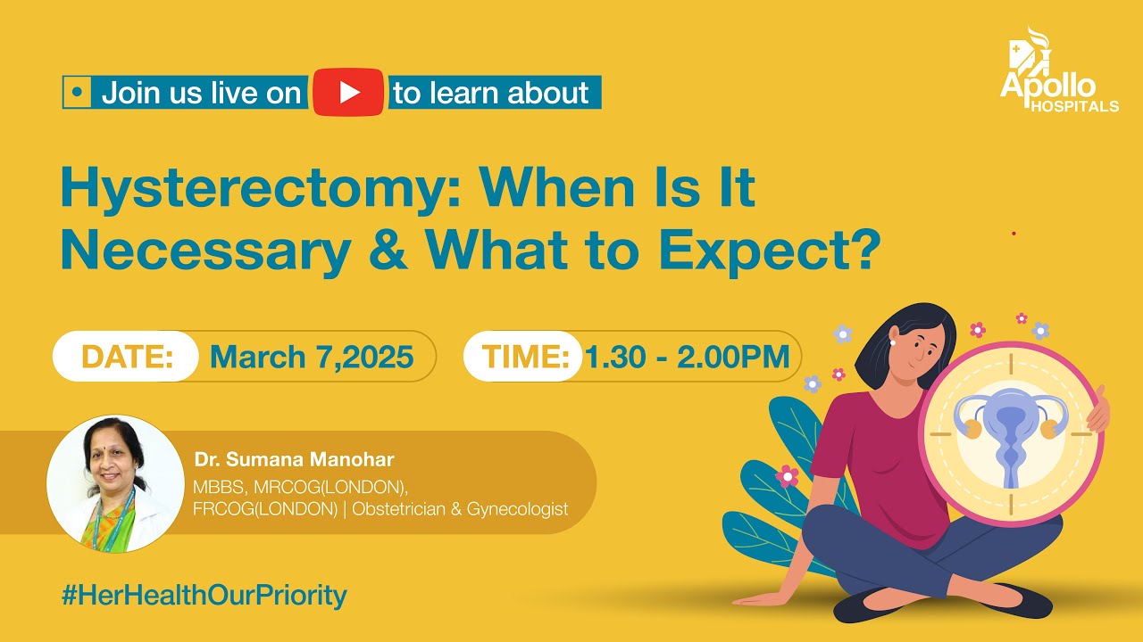 Dr. Sumana Manohar  I  hysterectomy is the right choice for you or a loved one?