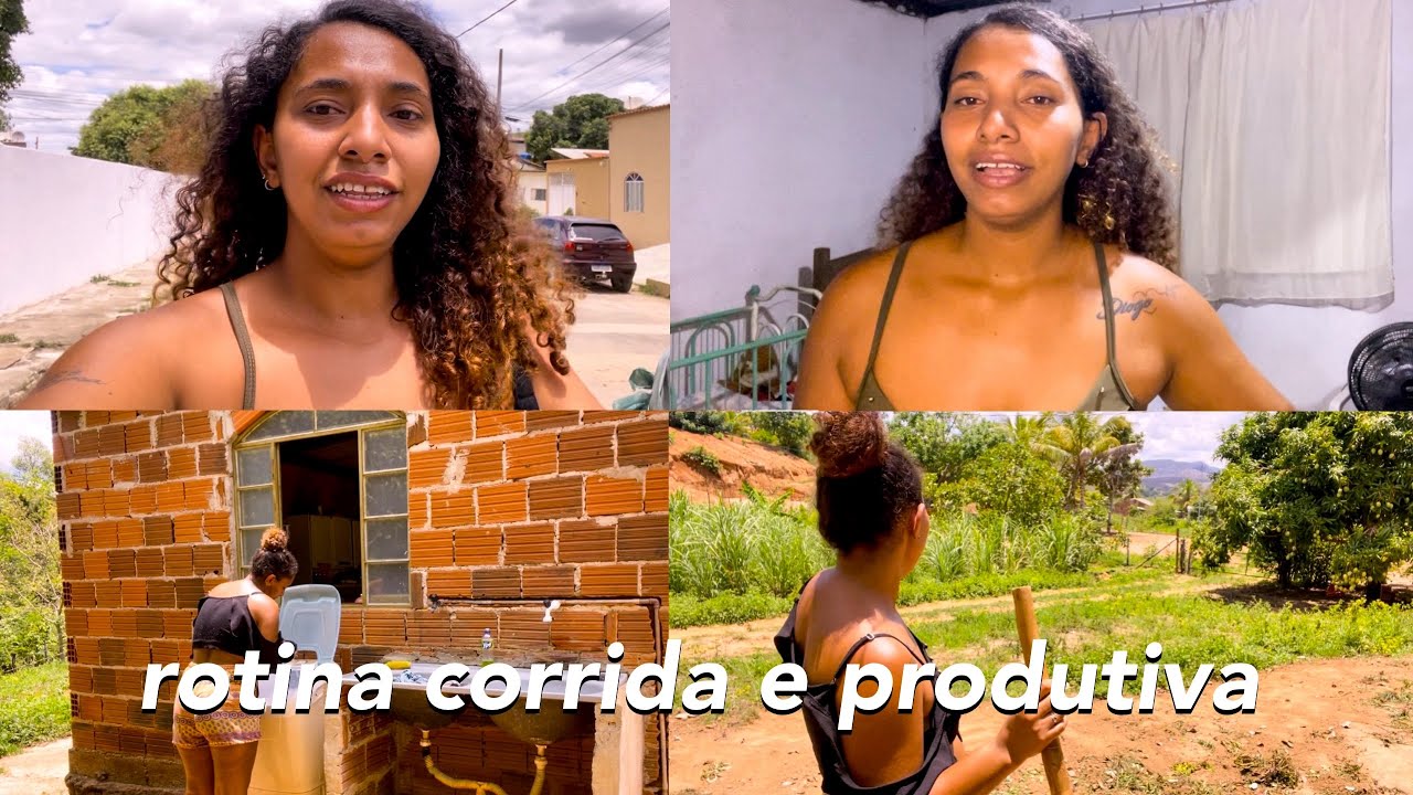 Comecei a limpar o meu quintal 🏡