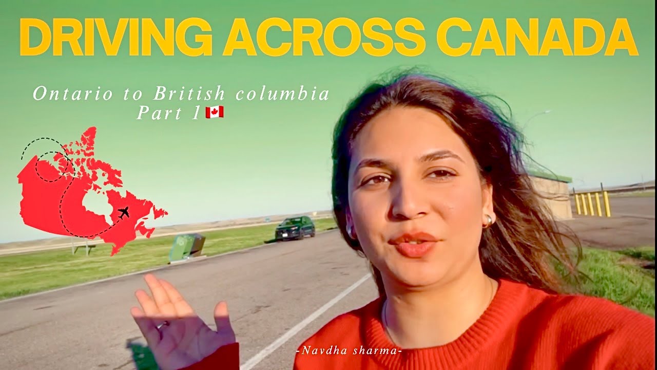 Our Canada Road Trip Begins! 🇨🇦😍 The Drive from Toronto to Winnipeg is Insane..
