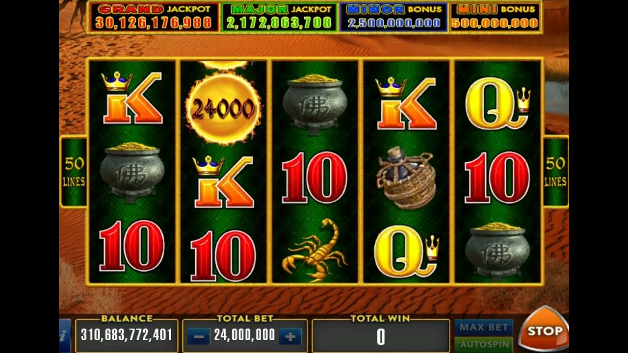Silk Road    Hold & Spin Feature in Max Bet