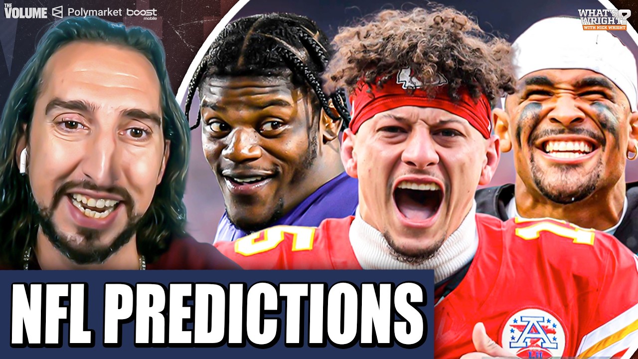 Прогнозы Ника Райта на сезон НФЛ 2026: Chiefs ВЕРНУЛИСЬ, Ravens &mdash; первый номер посева, Eagles в С...