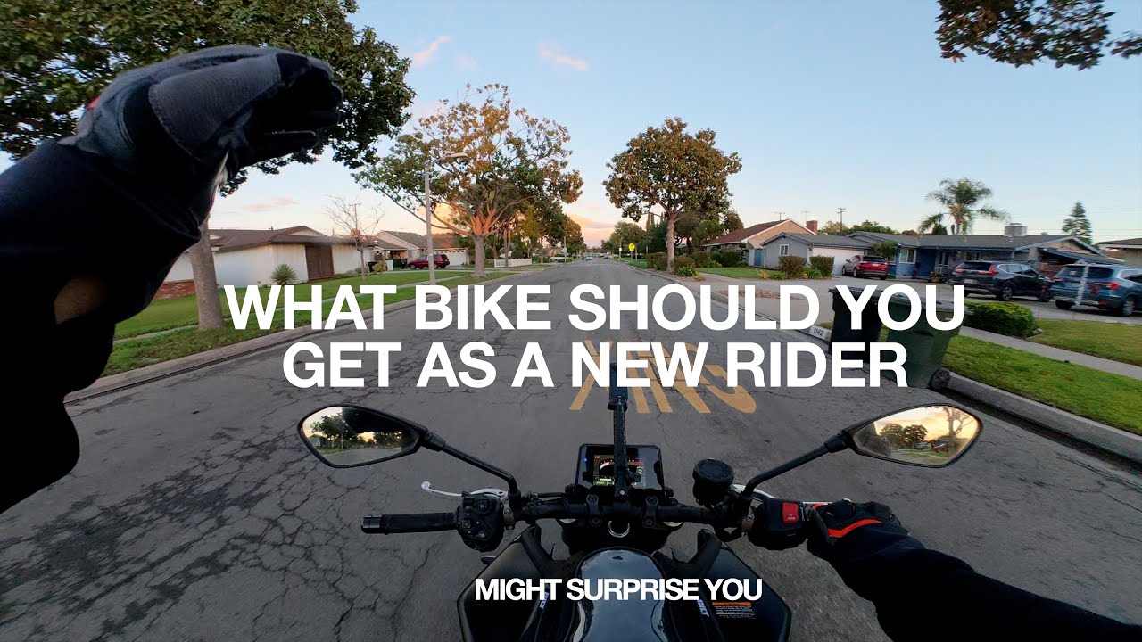 Какой мотоцикл я бы порекомендовал в качестве первого?