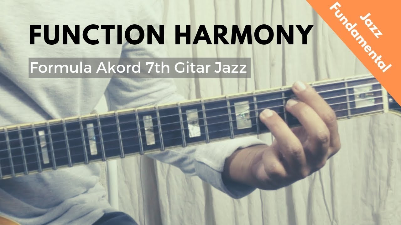 Barre Chord 7th Utama di Gitar - Function Harmony Major dan Minor