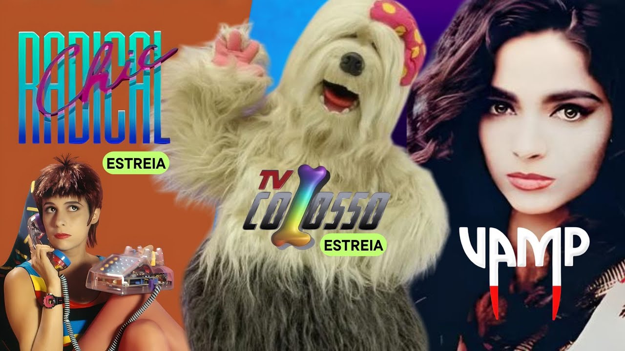 Grade de Programação Globo: ESTREIAS de TV COLOSSO e RADICAL CHIC | Segunda, 19 de abril de 1993