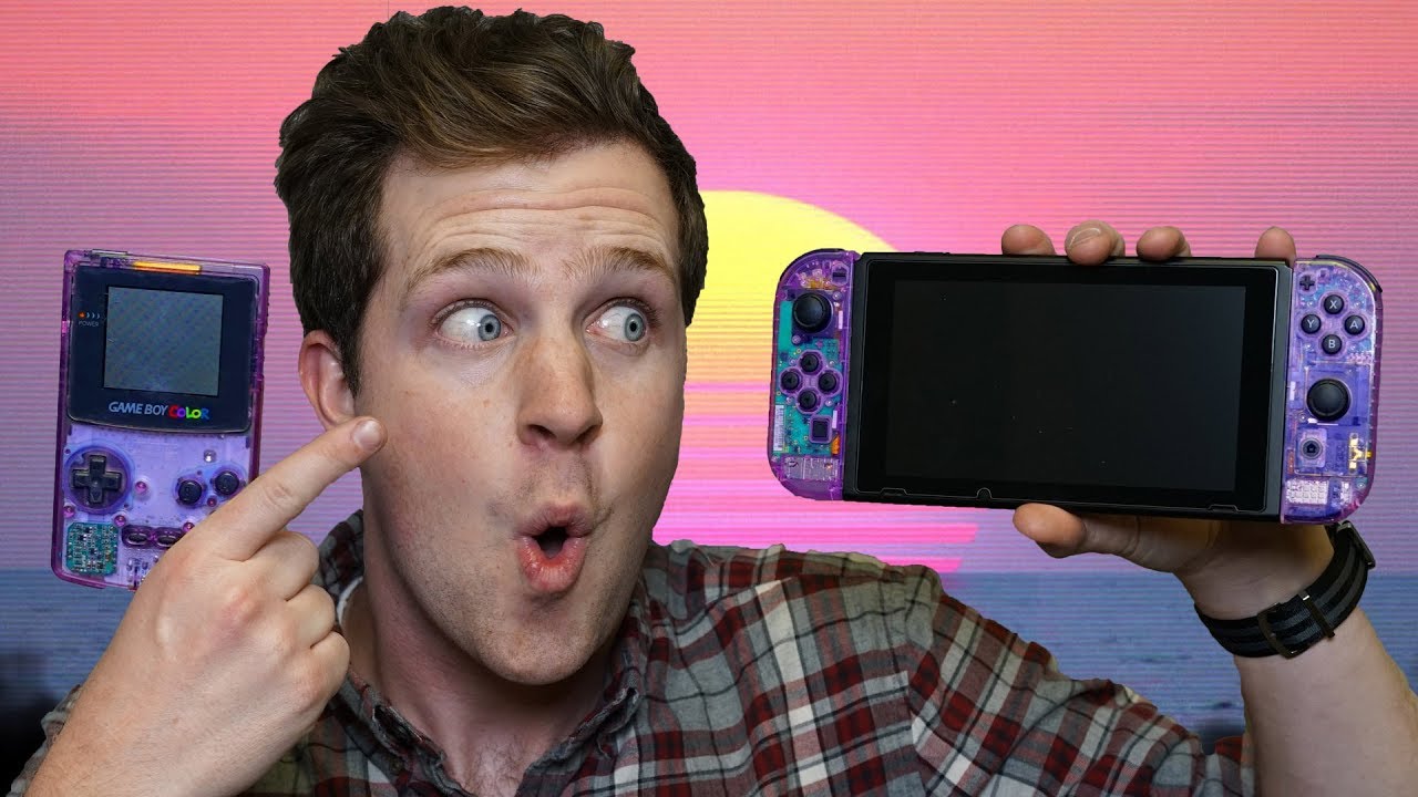DIY Светло Фиолетовый Nintendo Switch!
