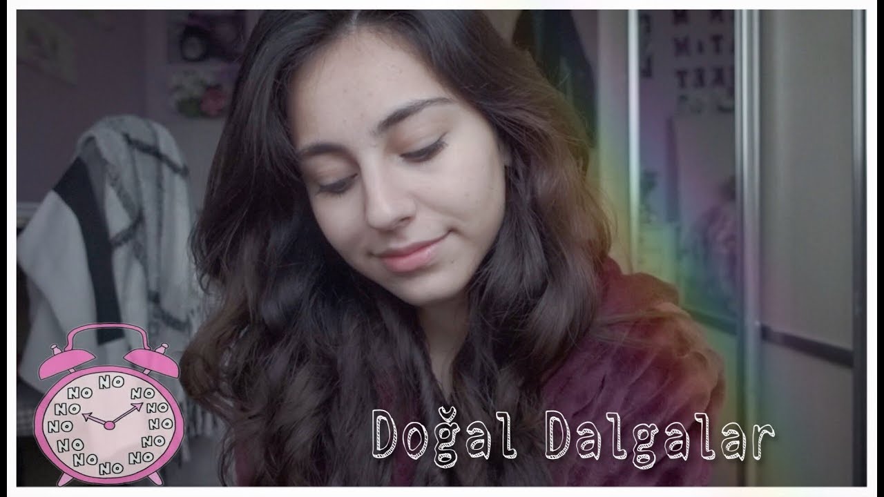 Isı Kullanmadan Pratik Dalgalı Saç Yapımı💁🏻