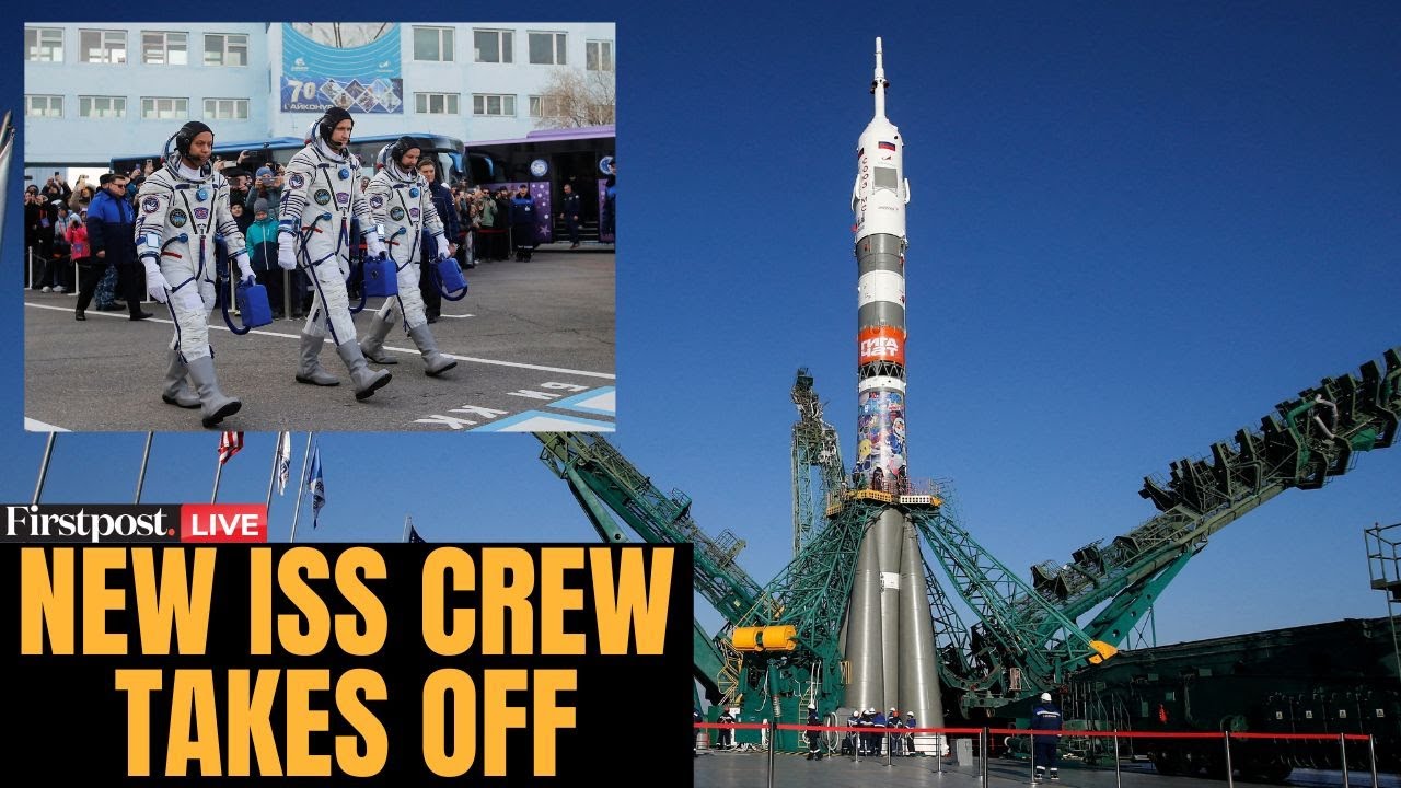 NASA LIVE: NASA&rsquo;s Chris Williams & Roscosmos Cosmonauts Launch to International Space Station | N18G