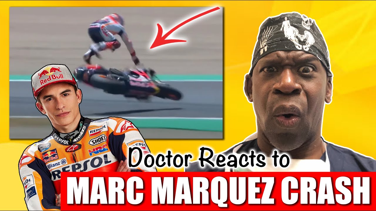 Orthopedic Surgeon Reacts To MARC MARQUEZ CRASH 2020: Arm Break Injury Explained By Dr. Chris Raynor