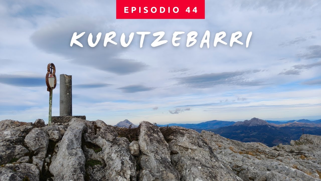 ELORRETA (1141M) y Kurutzebarri (Guipuzkoa) Viento infernal.