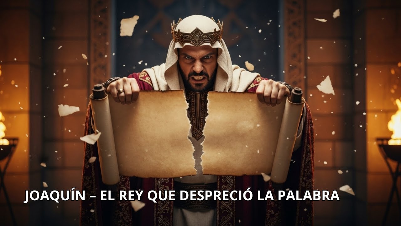 Joacim: El Rey Que Rasgó la Palabra de Dios | Historia Bíblica