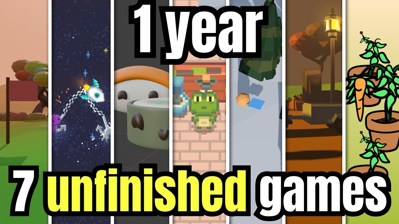 I Spent 1 Year Trying to Finish a Game