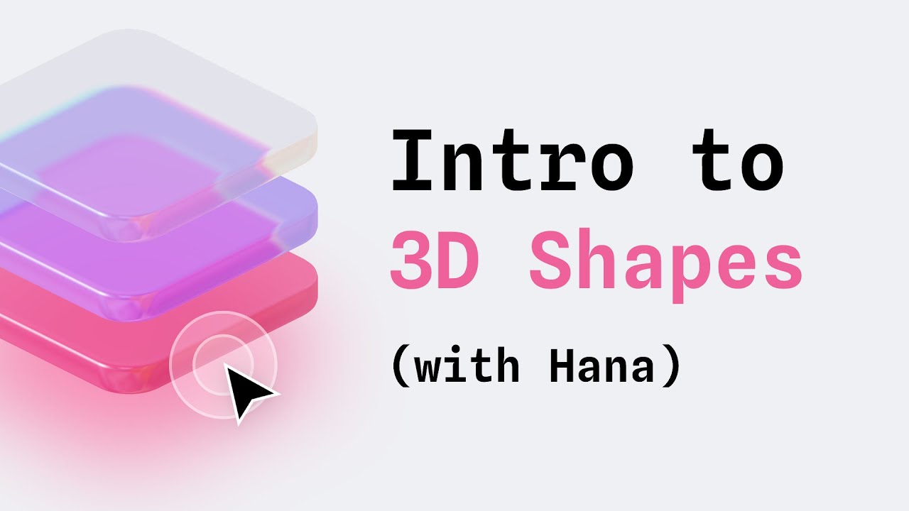 Придайте своим проектам объем с помощью нового эффекта 3D-фигуры в Hana.