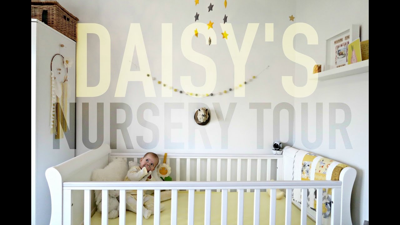 DAISY'S YELLOW, WHITE & GREY NURSERY TOUR | Charlotte Taylor