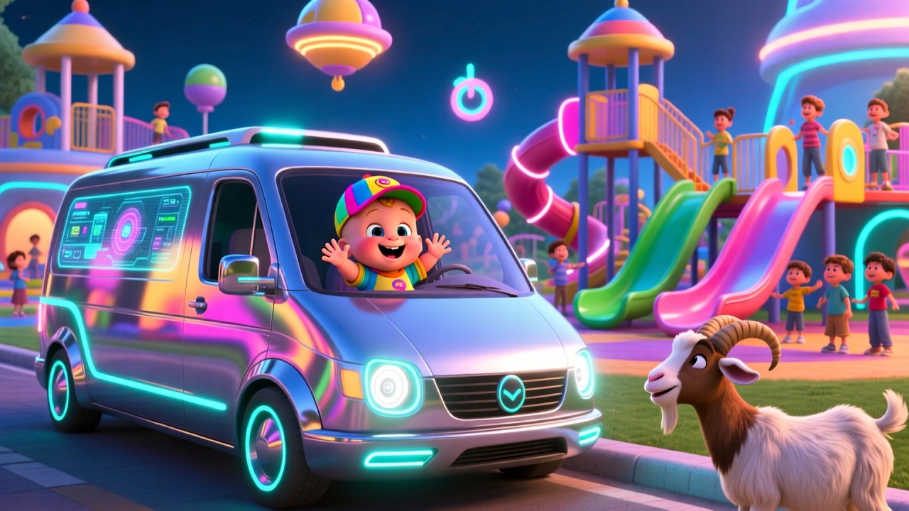 Beep Beep Van Go 🚐🎵 | Fun Learning Song for Kids | Preschool Educational Video