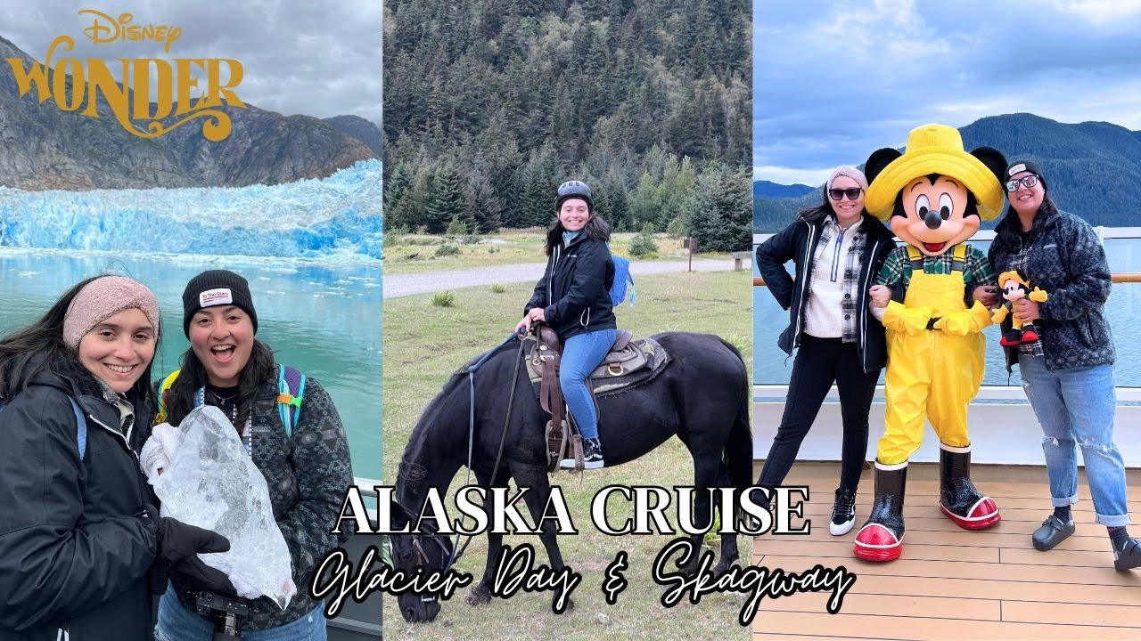 Disney Wonder Alaska Cruise | Glacier Day & Skagway