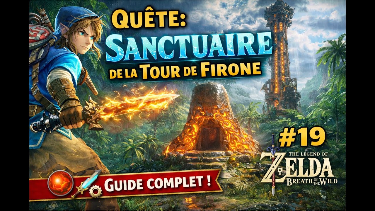 Quête | Sanctuaire de la Tour de Firone #19 (The Legend of Zelda: Breath of the Wild)