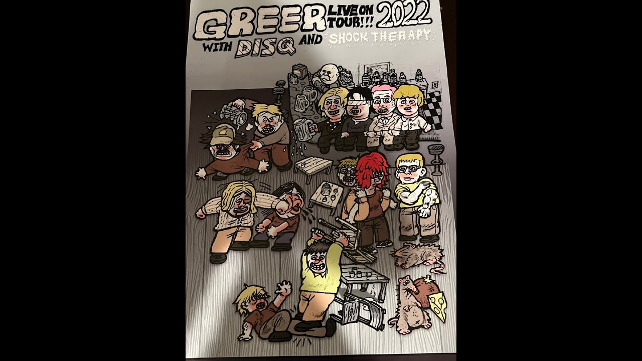 Greer W/Special Guest DisQ- Visulite Theater Charlotte, N.C. 6/21/22