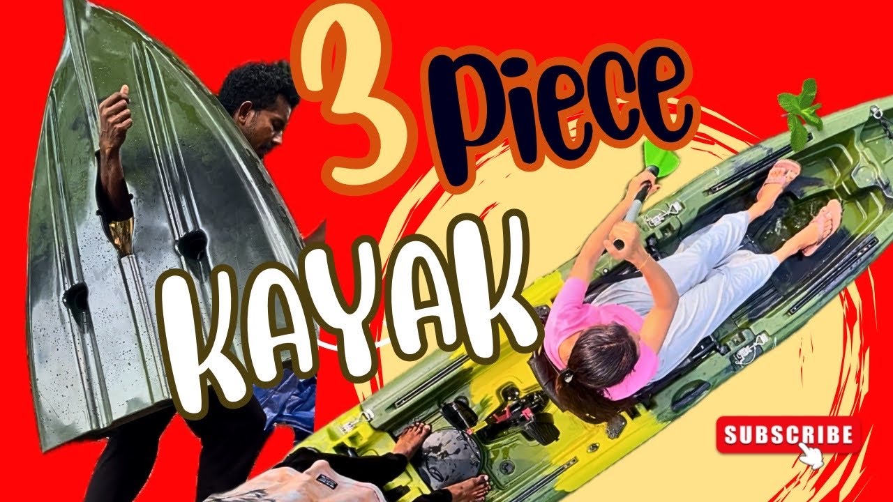 കാറിനുള്ളിൽ കയറുന്ന  വള്ളം. കണ്ടോ. 3 piece kayak fishing video! 3 section kayak fishing! detachable