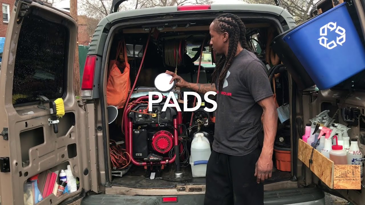 My Mobile detailing Van Setup! By SPORTIES mobile detailing van setup