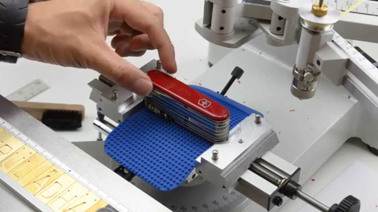 Victorinox Malaysia engraving with Gravograph IM3