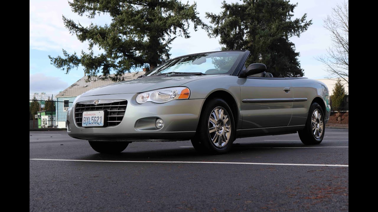 Обзор и демонстрационный показ Chrysler Sebring Limited 2004 года