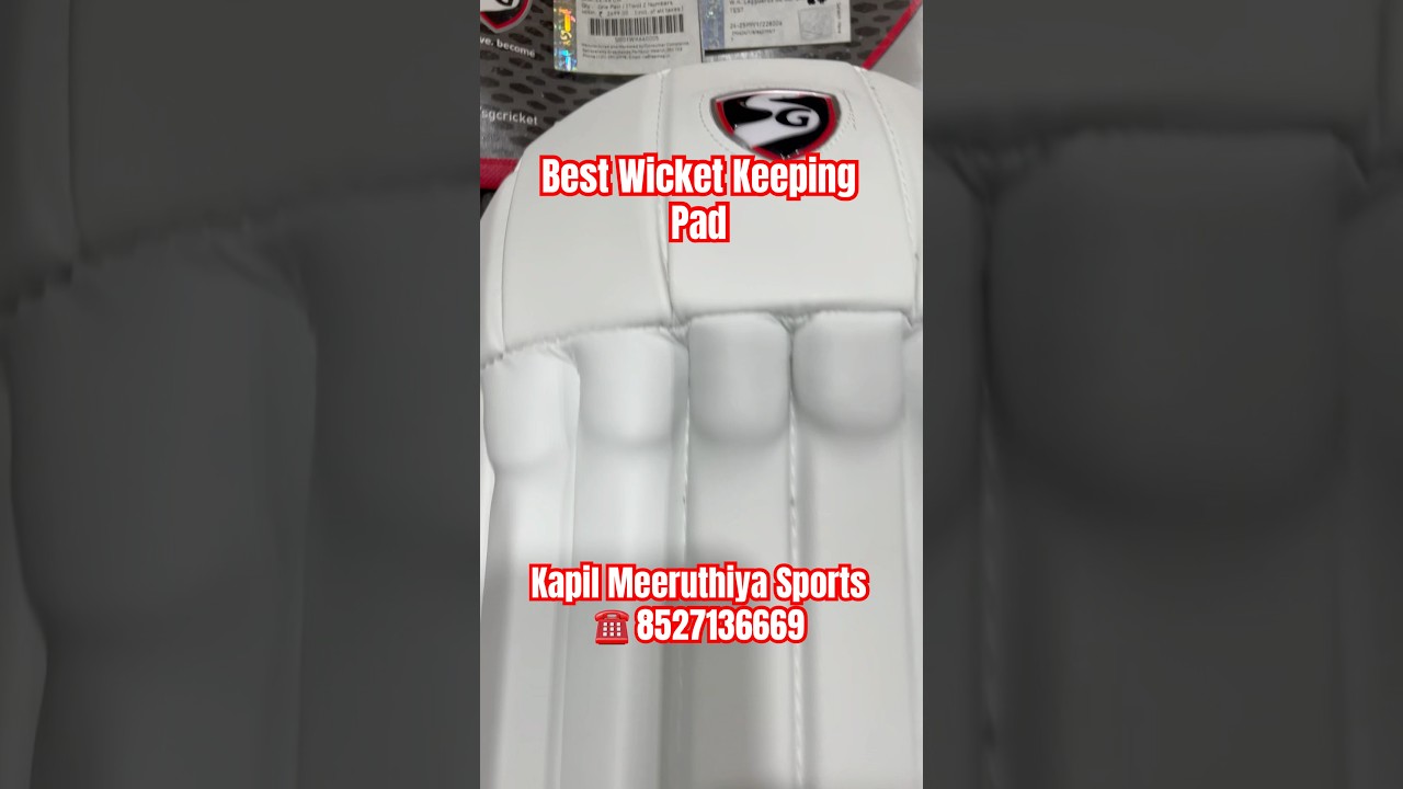 Best Wicket Keeping Pad 🧤🔥 | SG Test #shorts #cricket #sports