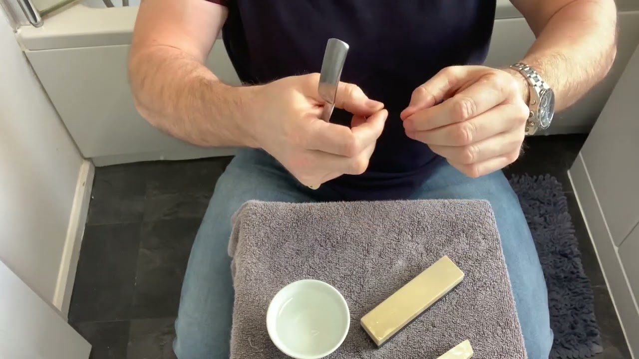 Coticule honing dilucot method