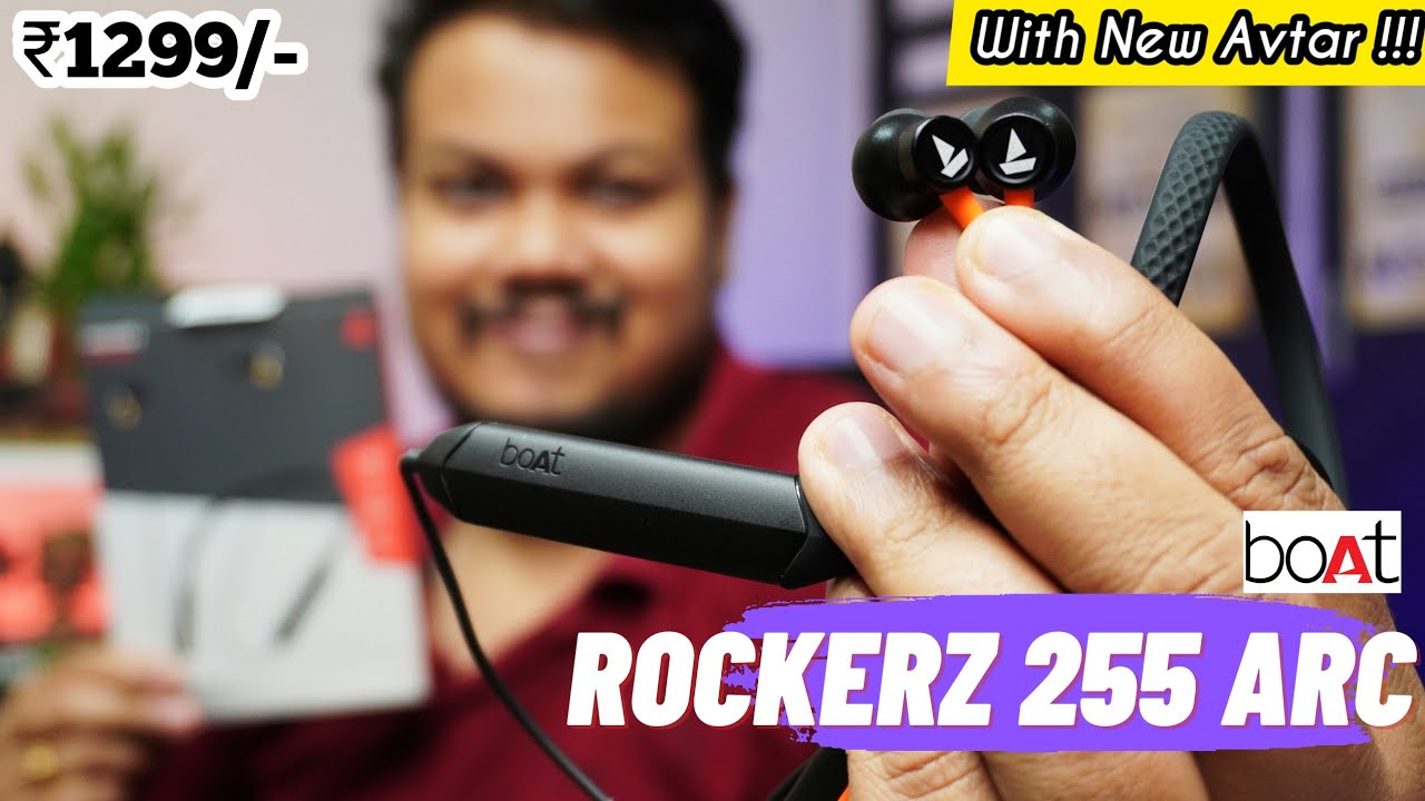 Boat Rockerz 255 ARC Unboxing & Review - Best Neckband Under ₹1500? New Improved Design 🔥🔥🔥