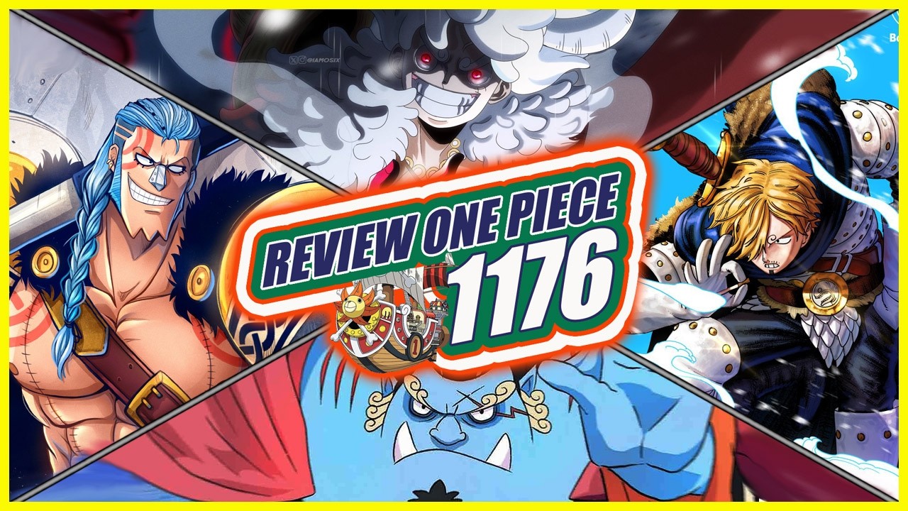 #reviewonepiece  TRIO MUTAN BERAKSI [ ONE PIECE 1176 ]
