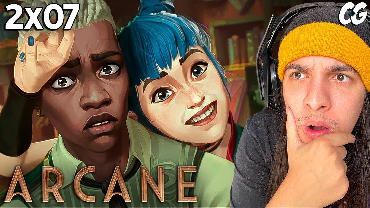 MULTIVERSO em ARCANE!! JINX e EKKO NAMORANDO?! - React Arcane EP 7 Temporada 2
