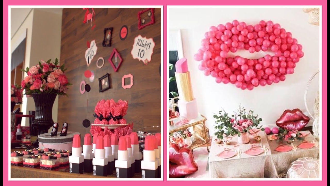 Fiesta Decoración con Maquillaje 💄 Ideas 💡